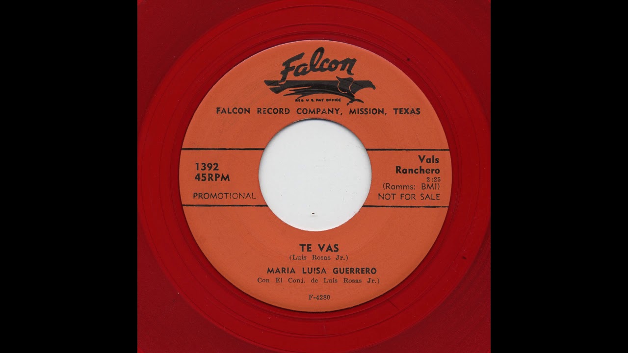 Maria Luisa Guerrero - Te Vas - Falcon 1392
