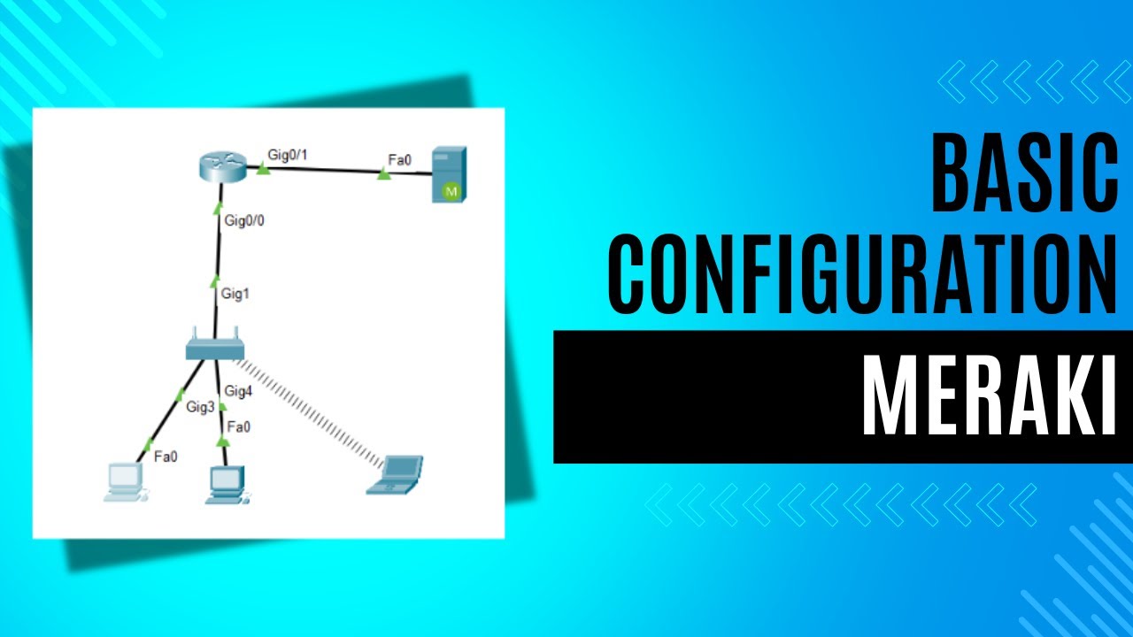 Meraki with Server Configuration on Cisco Packet Tracer