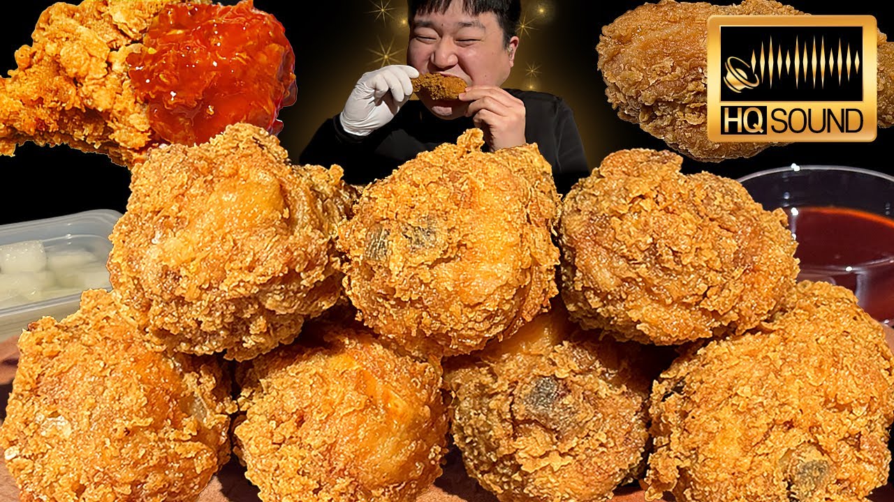 황금올리브치킨 먹방 in 녹음실, 근데 이제 해설을 곁들인