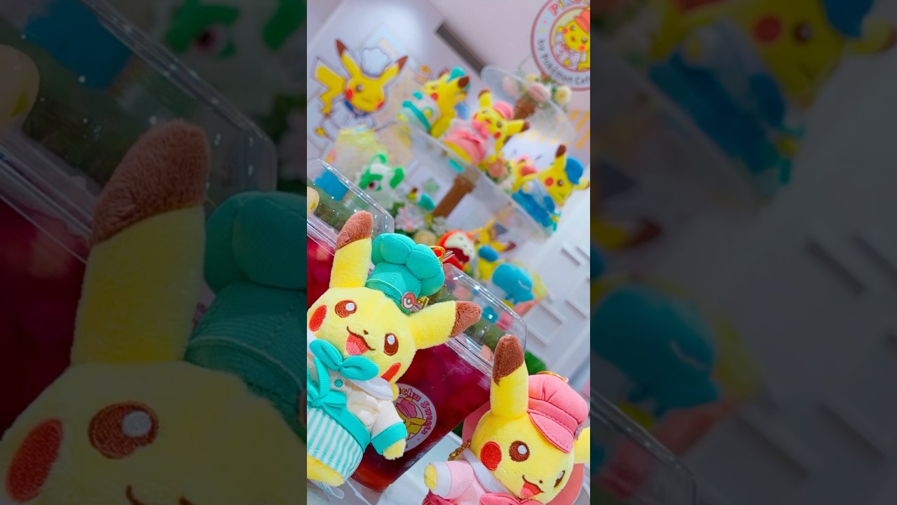 Visiting the Pikachu Sweets Caf&eacute; in Japan! 💕🍬🫖🍦 #Pokemon #japantravel