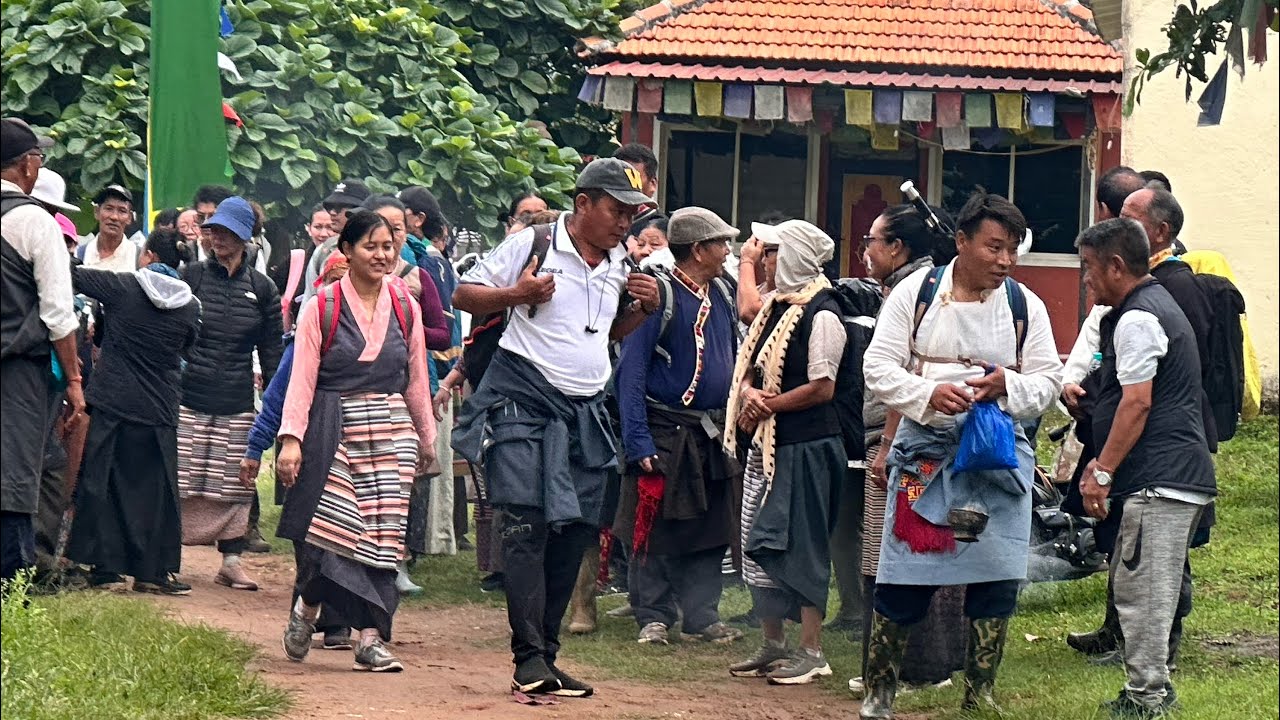 ཆོས་མཁོར་དུས་ཆེན།།། Hunsur @Lharden77 #tibetanvlogger #tibetan #festival 