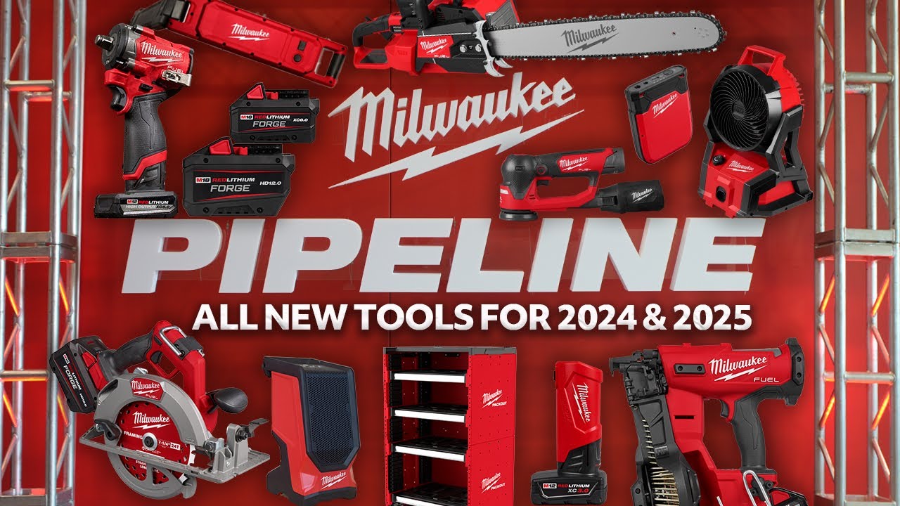 Новые инструменты Milwaukee из конвейера! Новые инструменты 2025 года