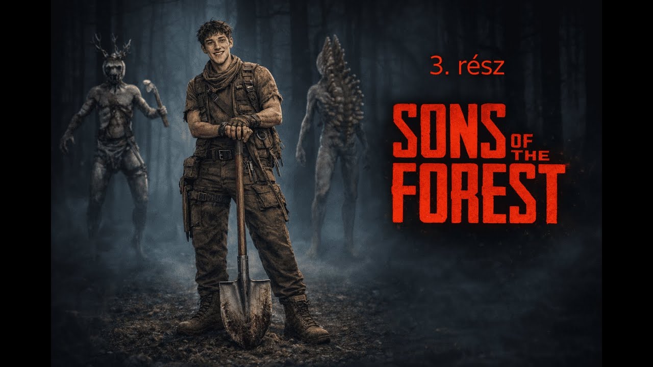 Végre tudunk ásni !! Sons of the Forest #3