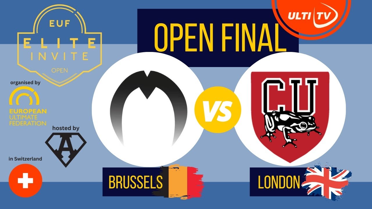 Mooncatchers vs Clapham - OPEN FINAL - Elite Invite 2023 Bern, Switzerland