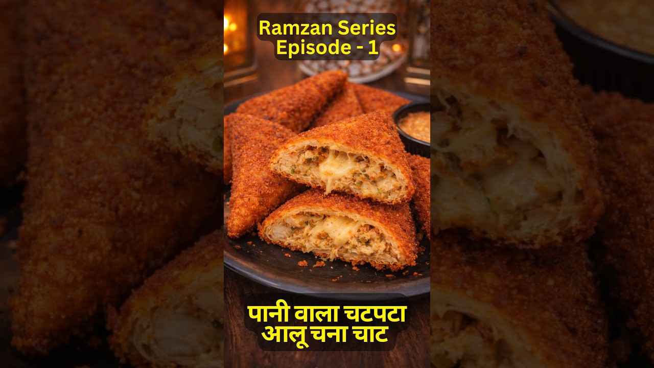 Ramzan Iftar Special 😍 | Chicken Cheese Triangles | Ramzan Series Episode - 1