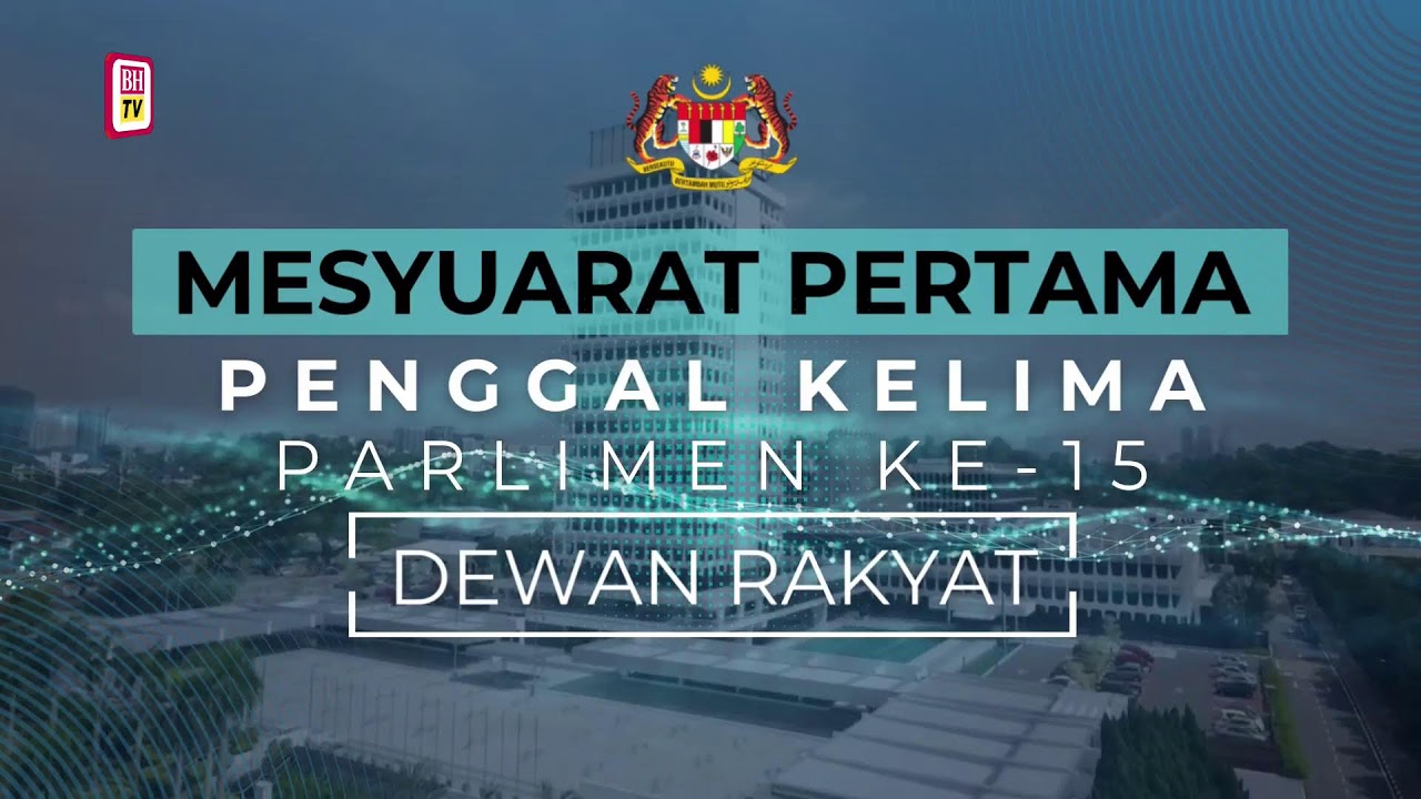 [LANGSUNG] Persidangan Mesyuarat Pertama Penggal Kelima Parlimen ke-15 | 20 Januari 2026