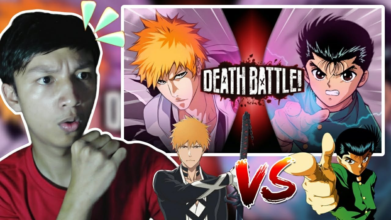 ICHIGOAT VS YUSUKE?? l Reaction to (Bleach VS Yu Yu Hakusho) DEATH BATTLE!