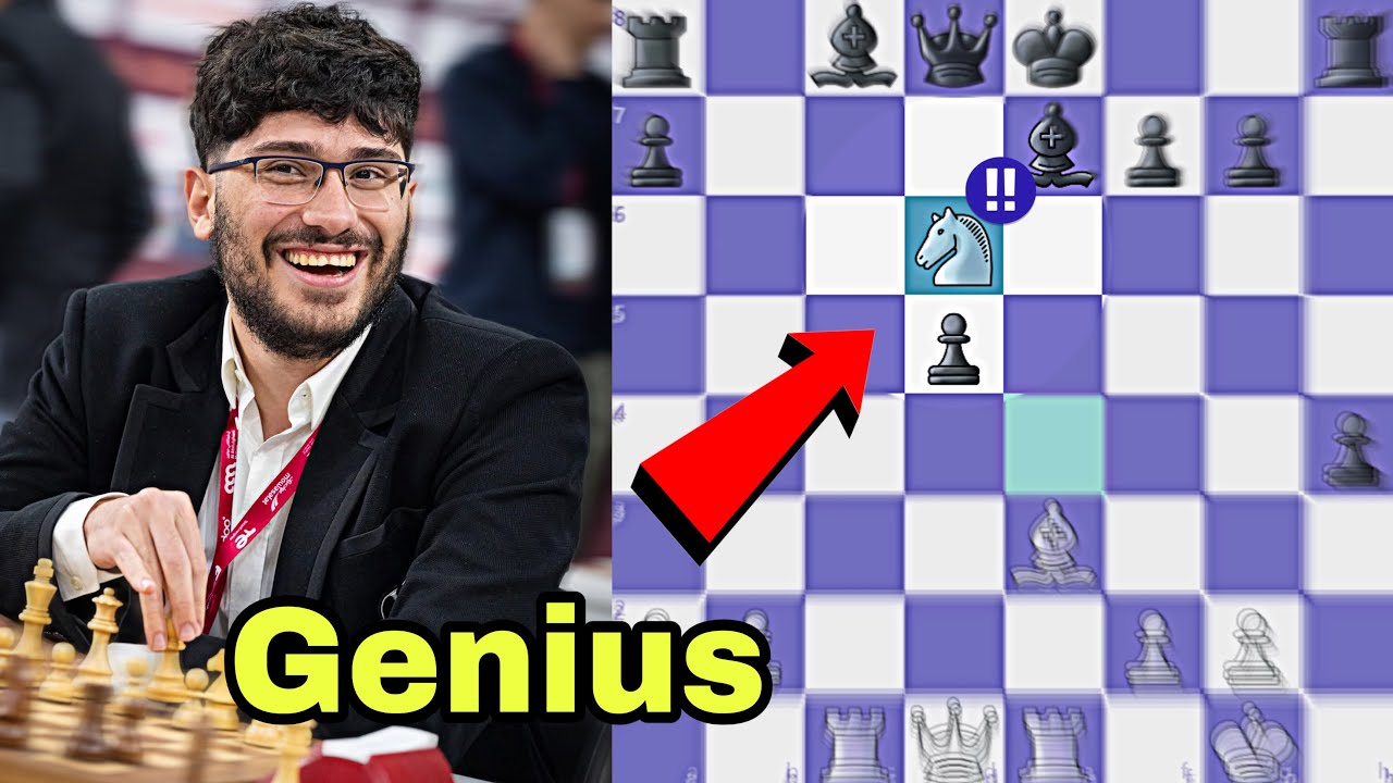 Alireza Firouzja Destroys the Sicilian Defense | A True Masterpiece