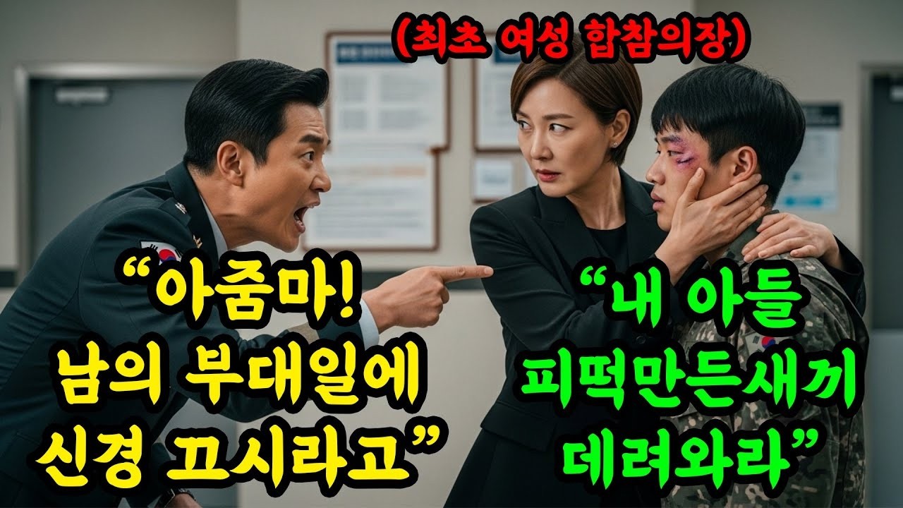 남의 부대일에 신경꺼  피투성이 얼굴 된 아들을 본 합참의장 어머니가 부대를 쑥대밭으로 만든 #사연 #오디오북