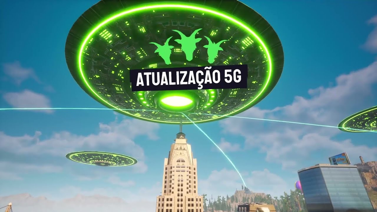 Goat Simulator 3 - instalação de internet 5G