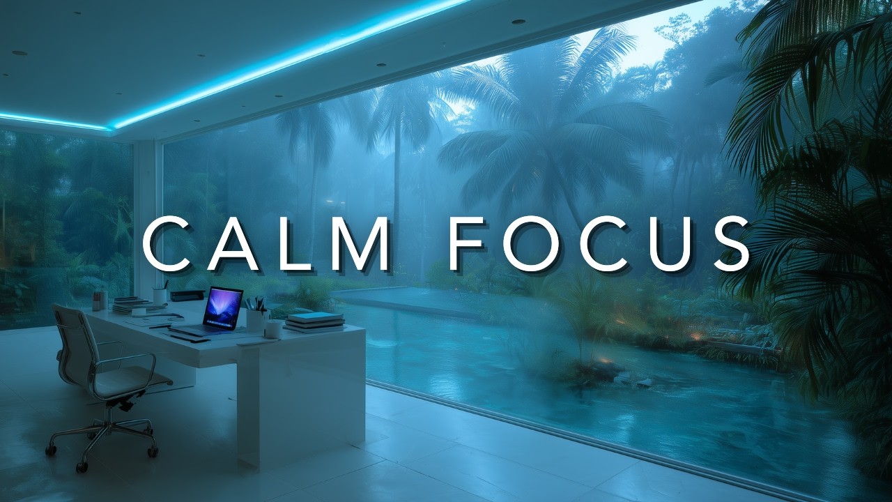 Deep Focus — Ambient Soundscape (2 HOURS) | Work • Study • Reading