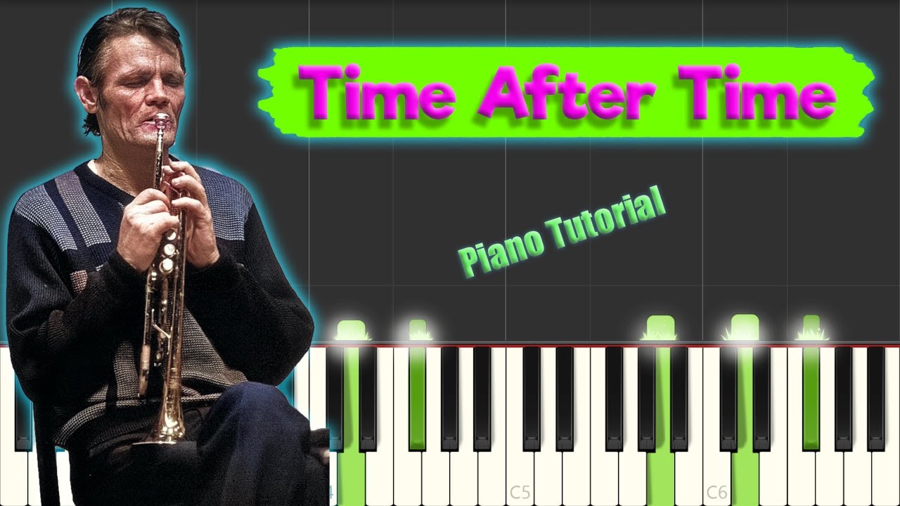 Time After Time - Jazz Piano Tutorial (inspired by Chet Baker)