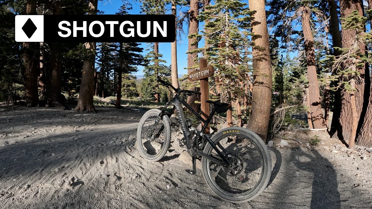 Mammoth Mountain Bike Park 2022: Black Diamond Run: Shotgun (4K)