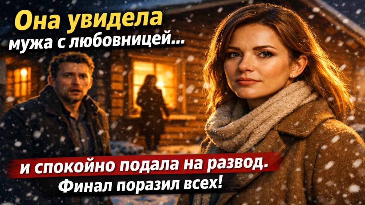Она увидела мужа с любовницей… и спокойно подала на развод. Финал поразил всех