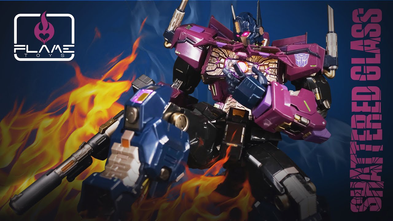 Shattered Glass: Kuro Kara Kuri Optimus Prime Flame Toys