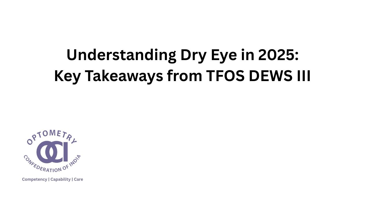 OCI Dry Eye Awareness Month Webinar