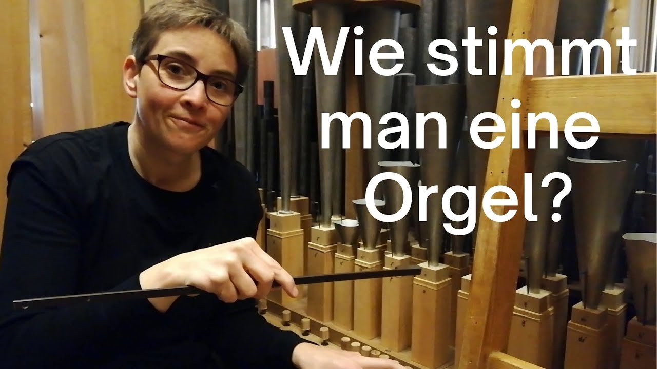 Wie stimmt man eine Orgel? - Zungenstimmung vor einem Konzert