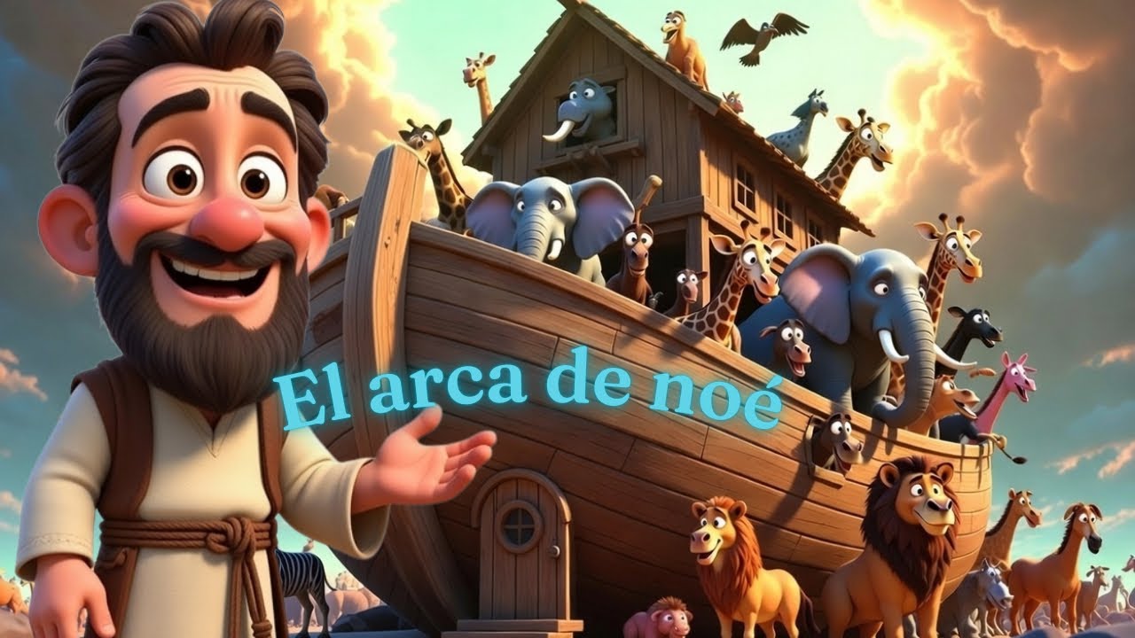 EL ARCA DE NOÉ - El gran diluvio y el hombre que salvó a la humanidad (Historias Bíblicas)