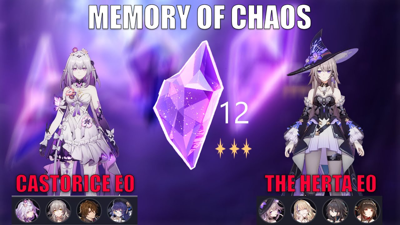 Memory of Chaos 12  - Castorice | The Herta - Honkai Star Rail 3.2