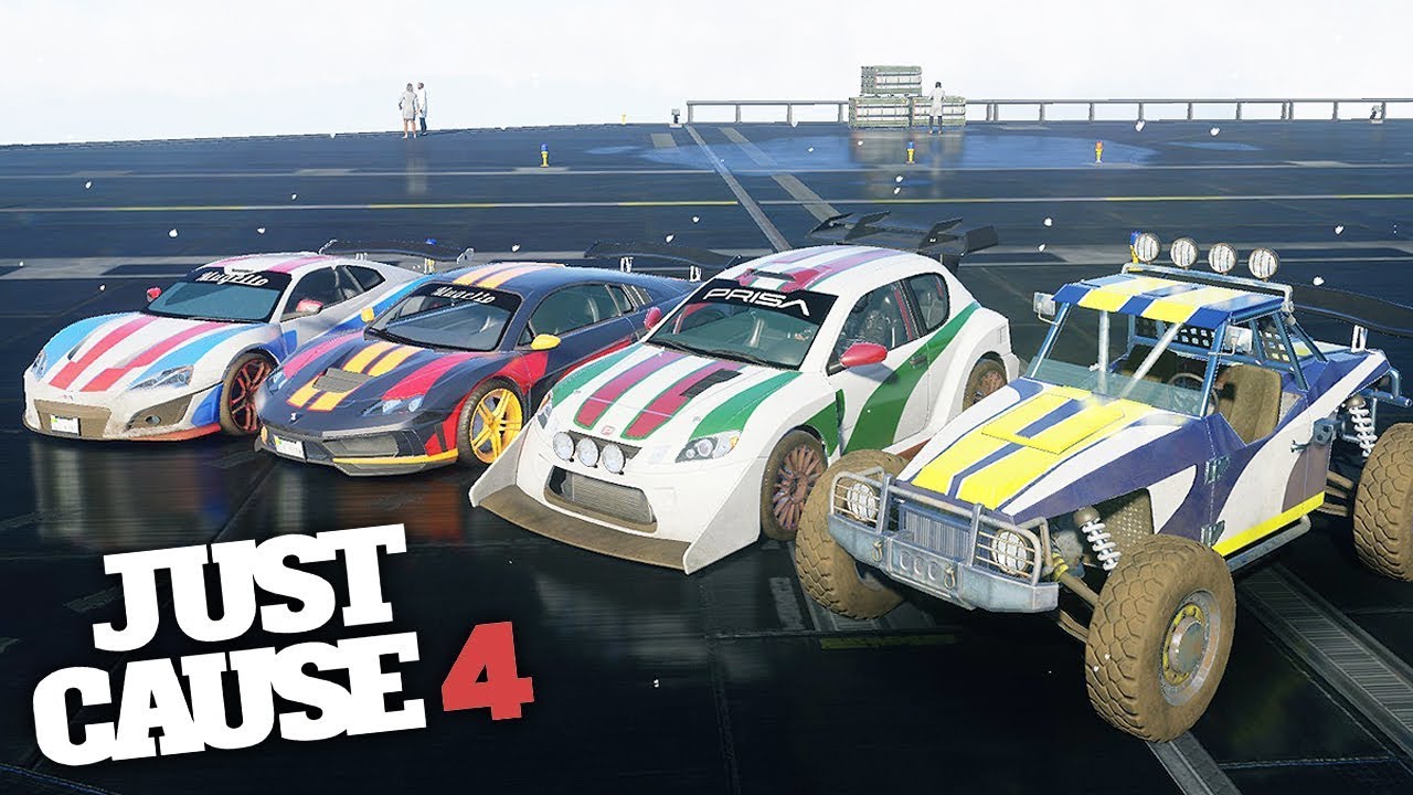 NEW VEHICLES FROM DARE DEVILS DLC!? - Just Cause 4 Dare Devils Vehicles Showcase!