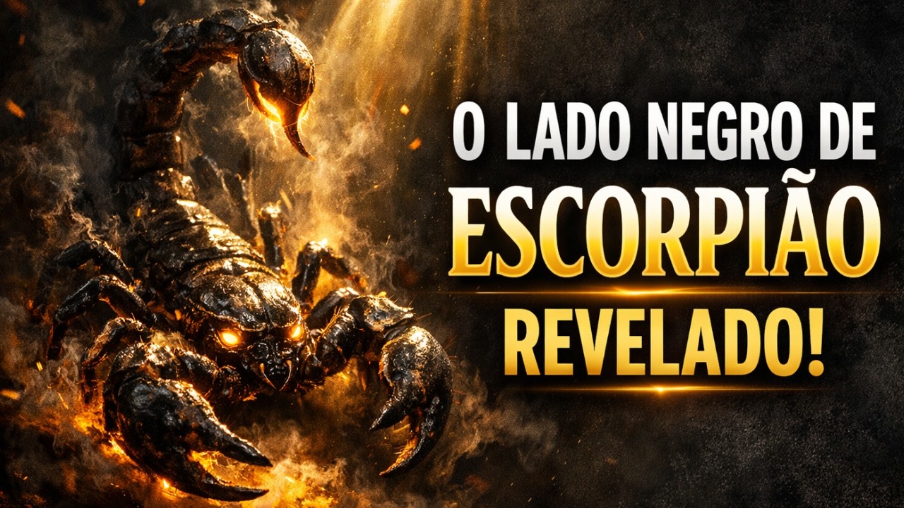 O Lado Negro de Escorpião Revelado de Forma Profunda Espiritual Intensa e Transformadora