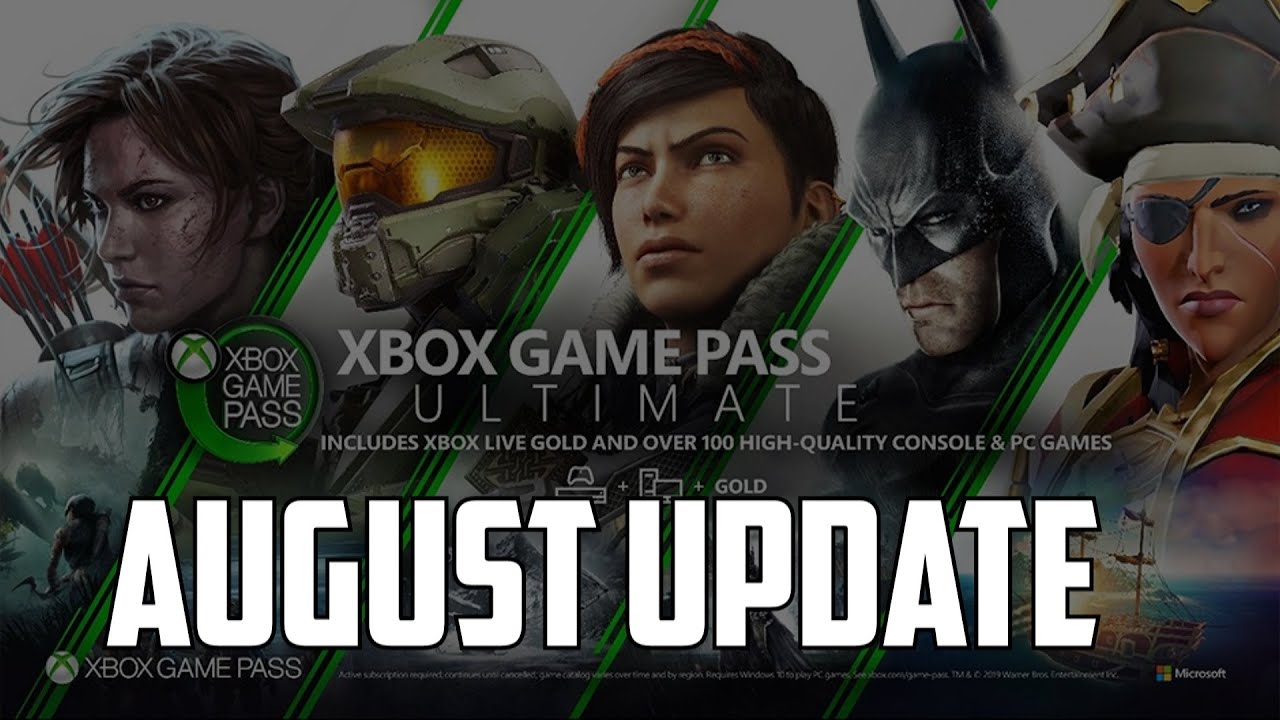 Xbox Gamepass PC Update - August 2020