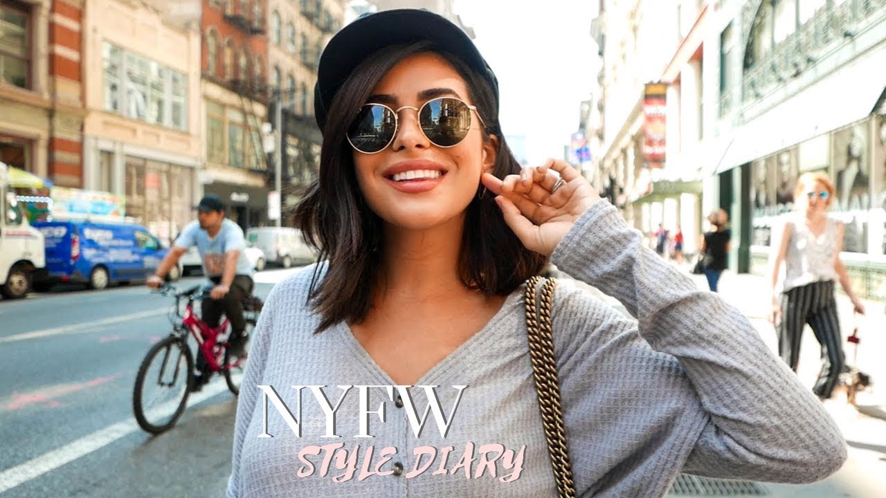 New York Fashion Week & 7 MONTHS PREGNANT! | Style Vlog