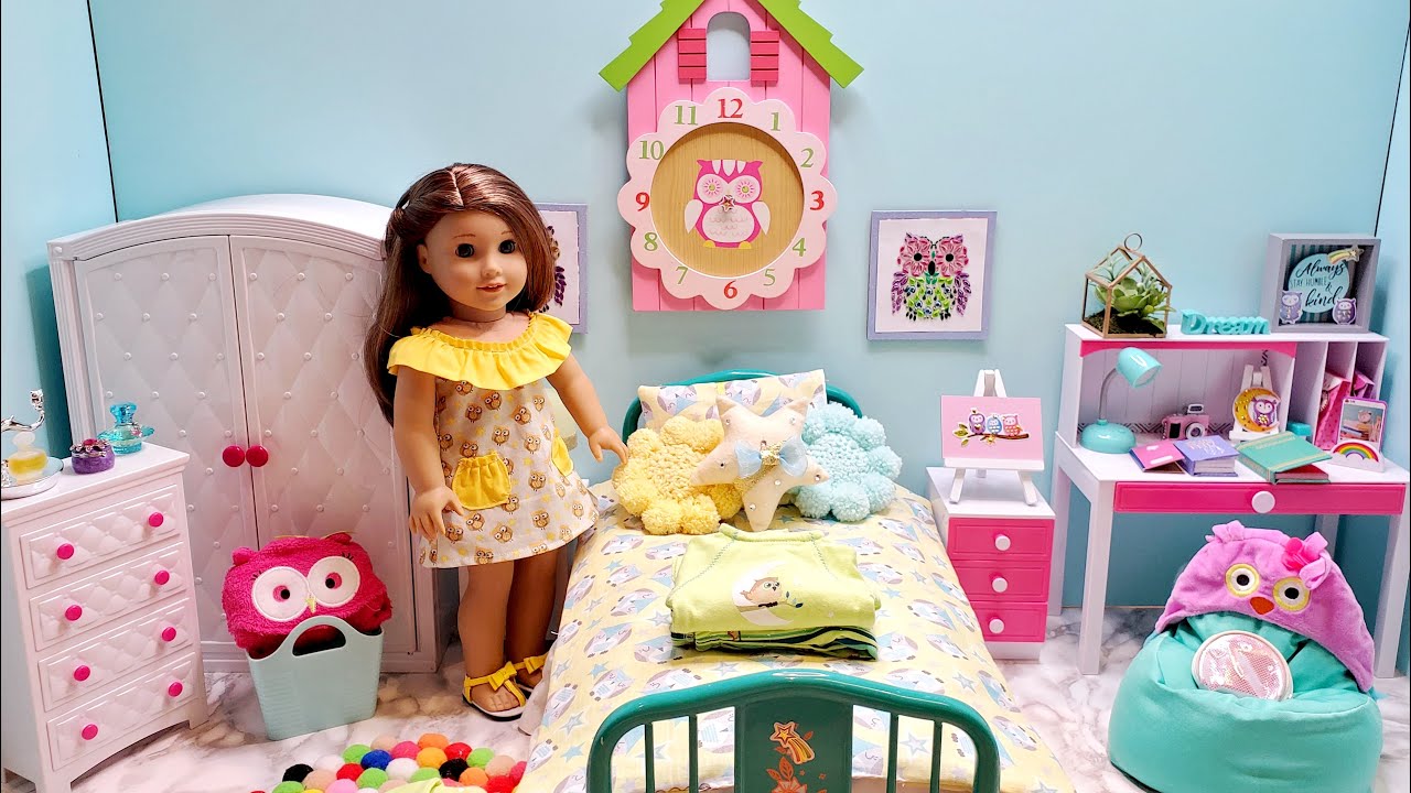 Owl Bedroom for American Girl Doll