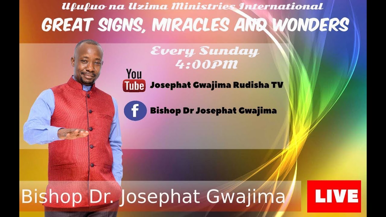 LIVE SUNDAY SERVICE: BISHOP DR. JOSEPHAT GWAJIMA LIVE FROM DAR ES SALAAM, TANZANIA 08 OCTOBER 2017