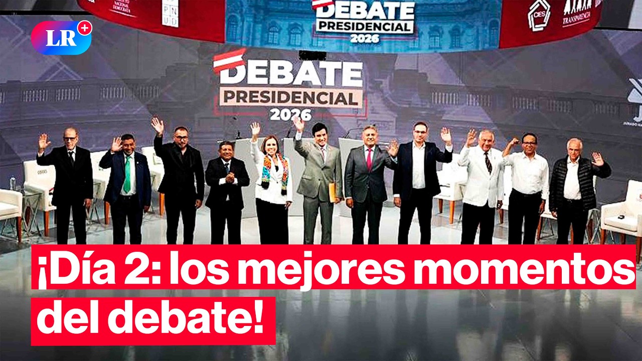 🚨 &iexcl;Round 2! | ELECCIONES 2026: estos fueron los momentos m&aacute;s TENSOS del DEBATE PRESIDENCIAL #HLR