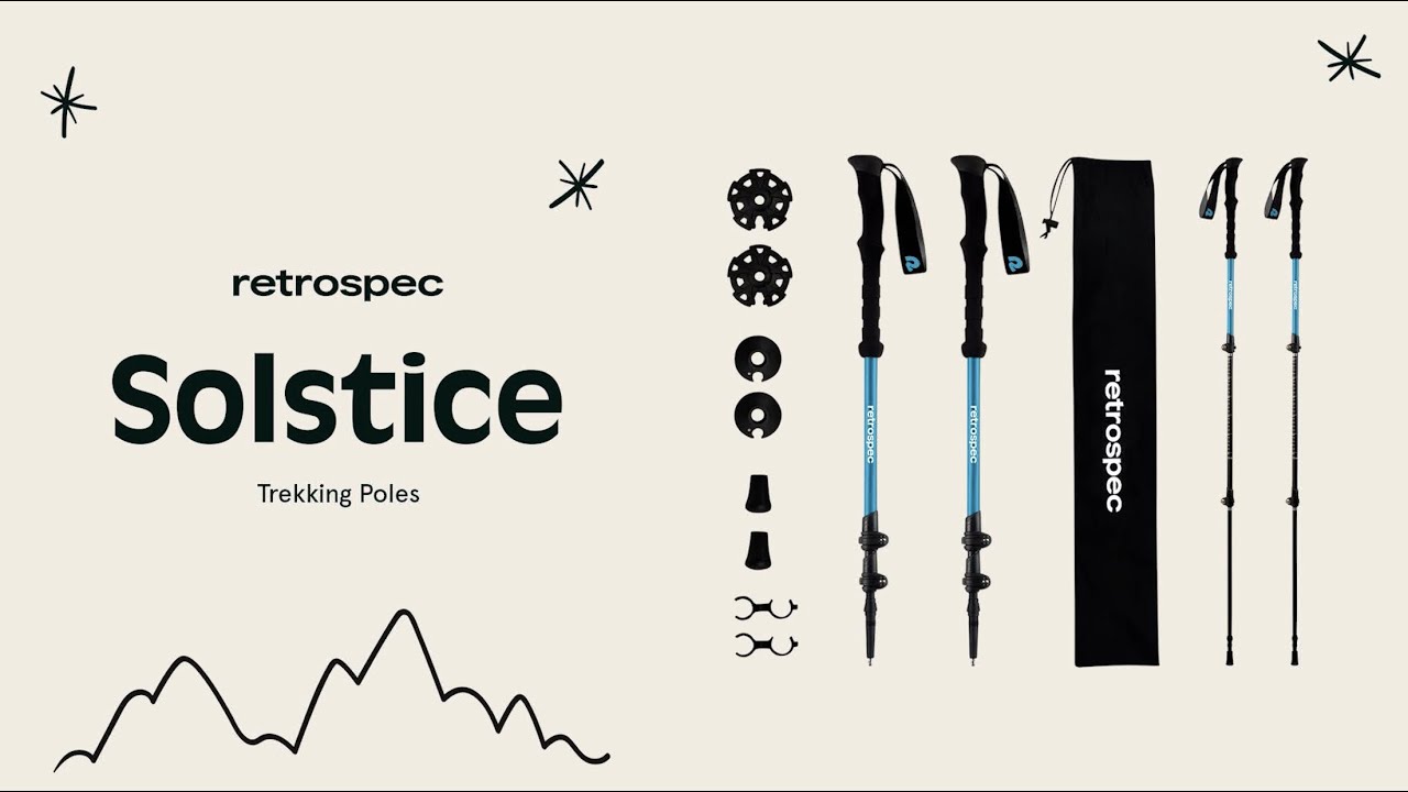 Meet Retrospec Solstice Aluminum Trekking Poles | Features & Overview