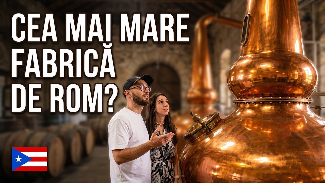 Puerto Rico! O zi la cea mai mare fabrică de rom din lume! Vlog de călătorie!