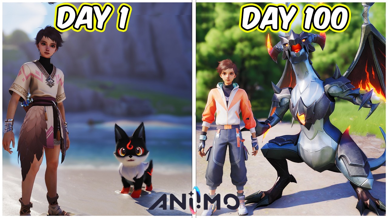 I Spent 100 Days In ANIIMO!! Here's What Happened....