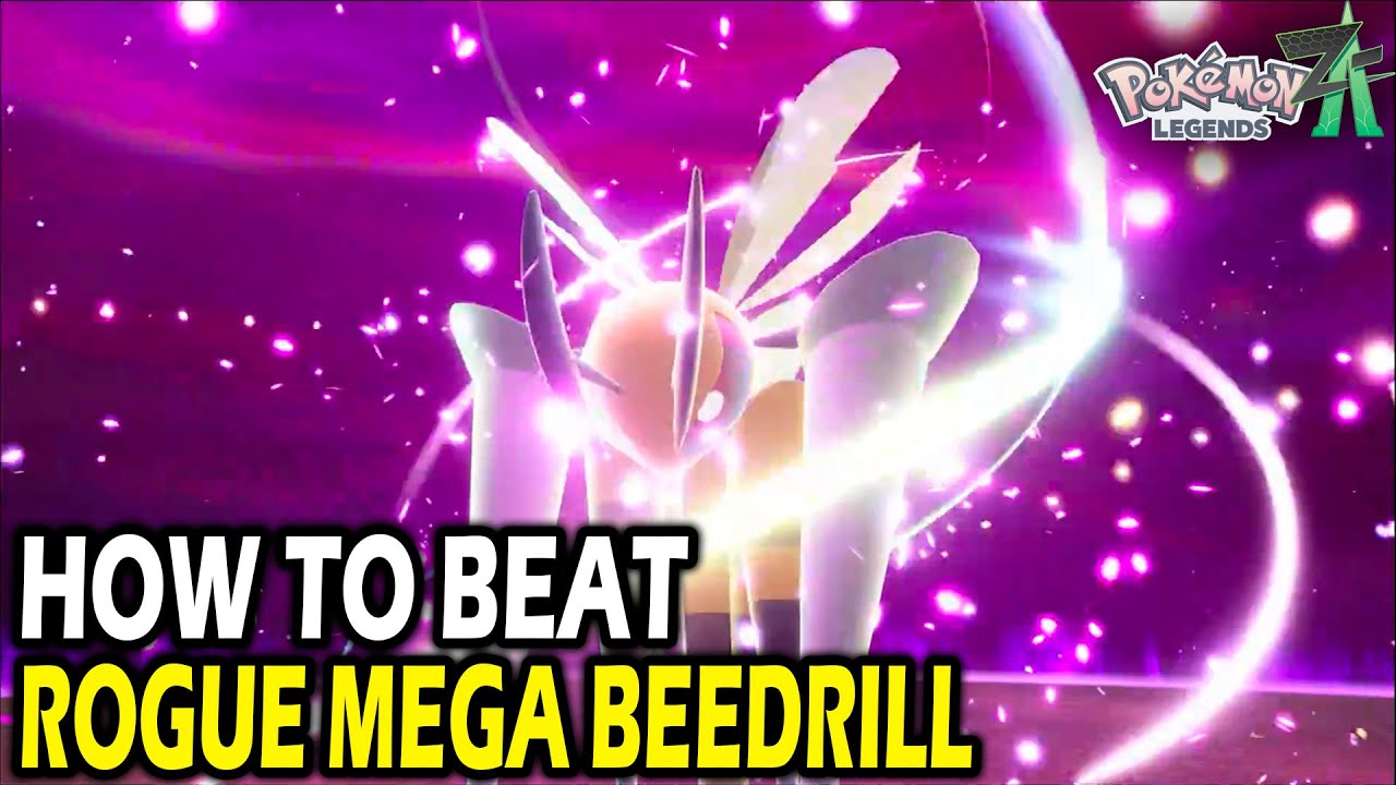 How to Beat Rogue Mega Beedrill on Pokemon Legends ZA