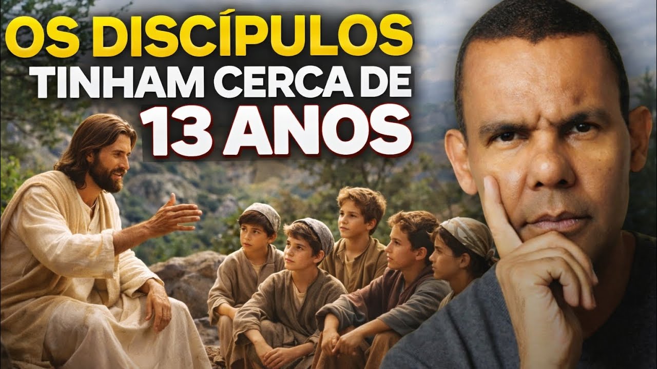 OS DISCÍPULOS TINHAM MESMO 13 ANOS? A VERDADE BÍBLICA REVELADA ❗️ DR.RODRIGO SILVA