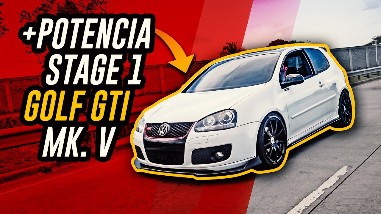 ¿Cuánta POTENCIA da una REPRO STAGE 1? Tuning VolksWagen GOLF GTI MK 5