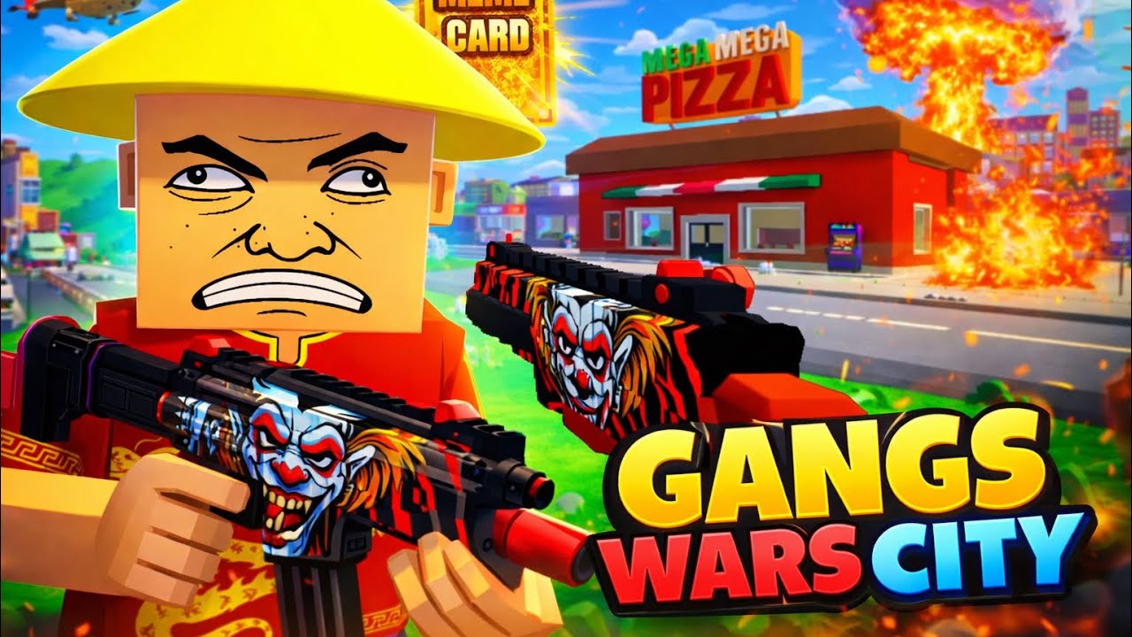 Gangs Wars City Gameplay | mafia | jail break role pixel shooter | New game | Gameplay Walkthrough