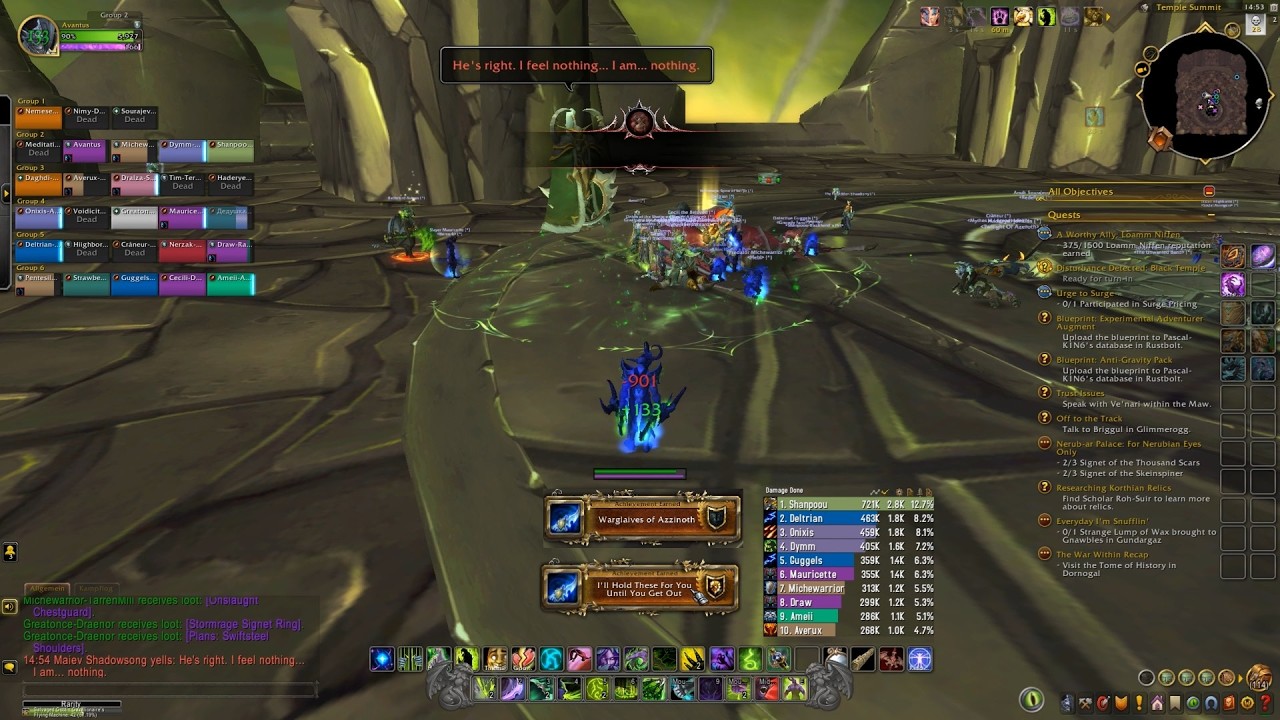 KjaerliCat - WoW Second Warglaive Drop + Arsenal