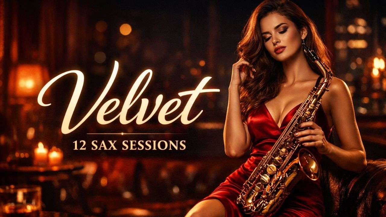 Relaxing Saxophone Music for Study, Sleep & Deep Focus - Velvet ( OASIS )