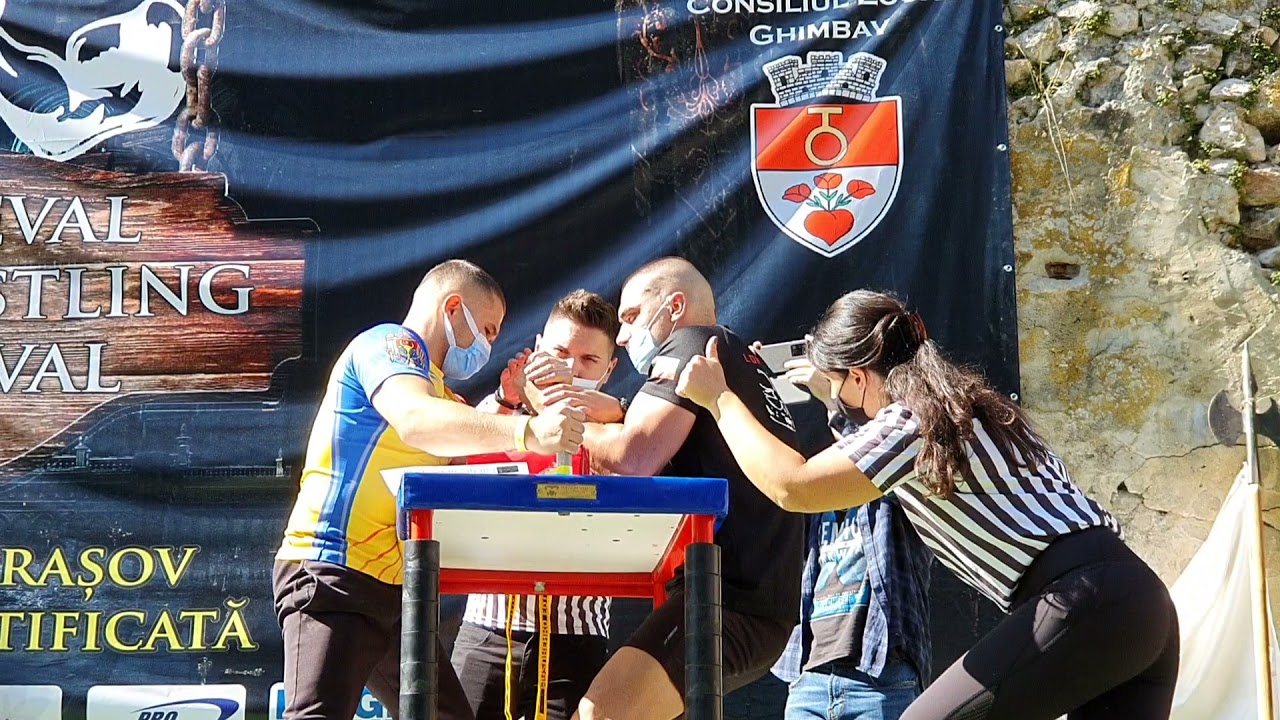 Plamen Dimitrov vs Daniel Procopciuc || armwrestling left arm 2021