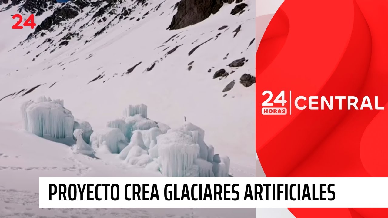 Nilus: proyecto chileno crea glaciares artificiales | 24 Horas TVN Chile
