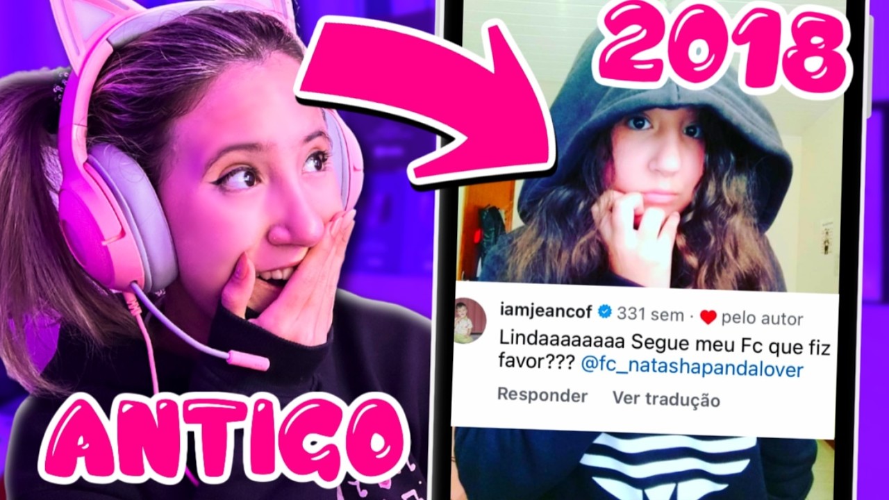 Encontrei meu INSTAGRAM ANTIGO e ME ARREPENDI