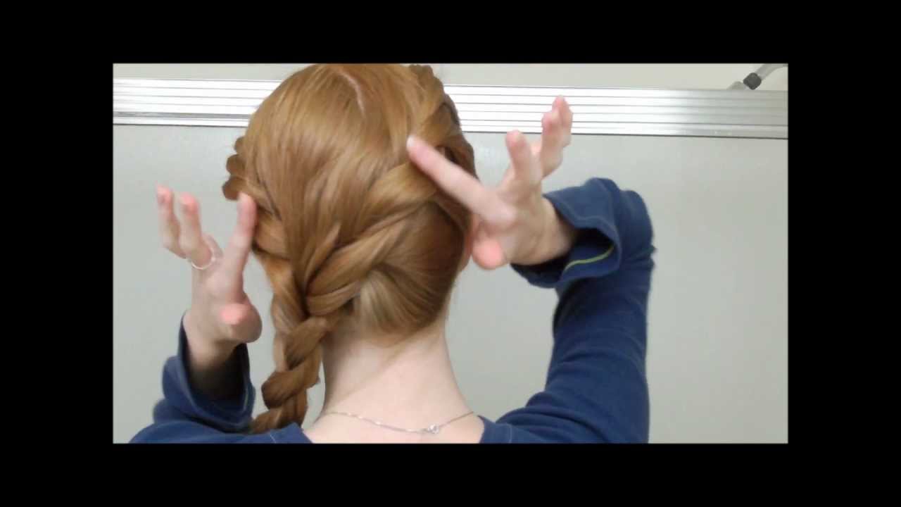 French Double Twists into Side Braid