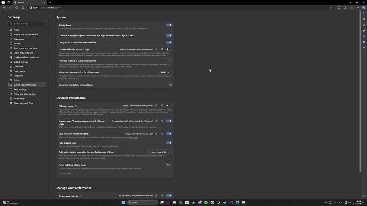 How To Enable & Disable Run Extensions & App When You Close Microsoft Edge