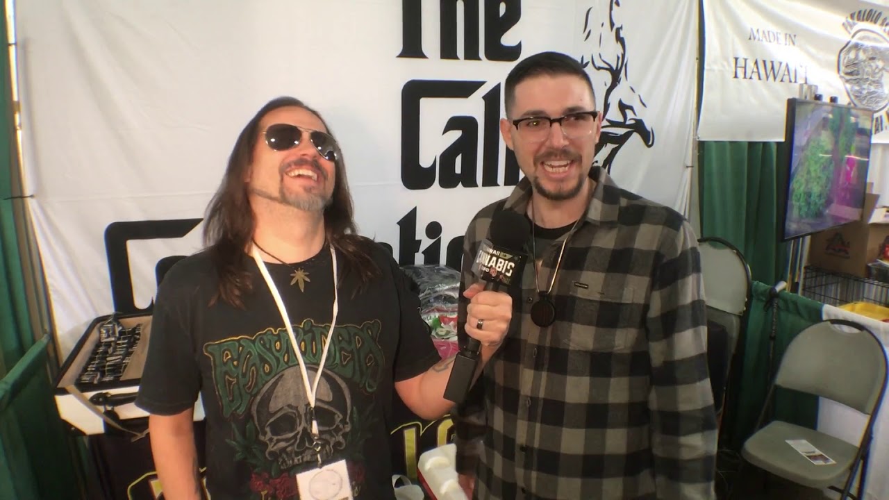 Bobby Black with Serious Seeds at Hawaii Cannabis Expo 2018