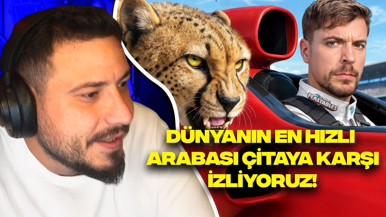 MRBEAST DÜNYANIN EN HIZLI ARABASI ÇİTAYA KARŞI İZLİYORUZ!