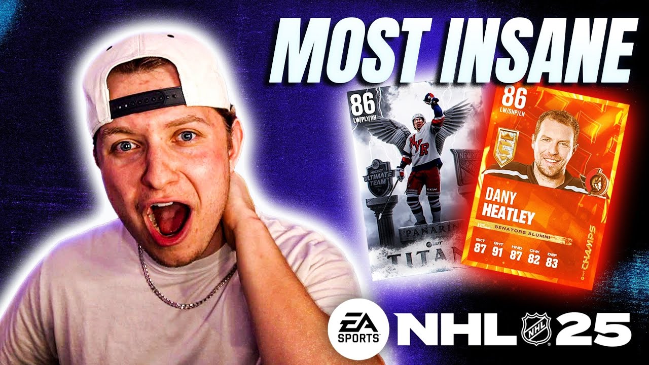 THE MOST INSANE HUT CHAMPS RUN IN NHL 25 UNTIL...