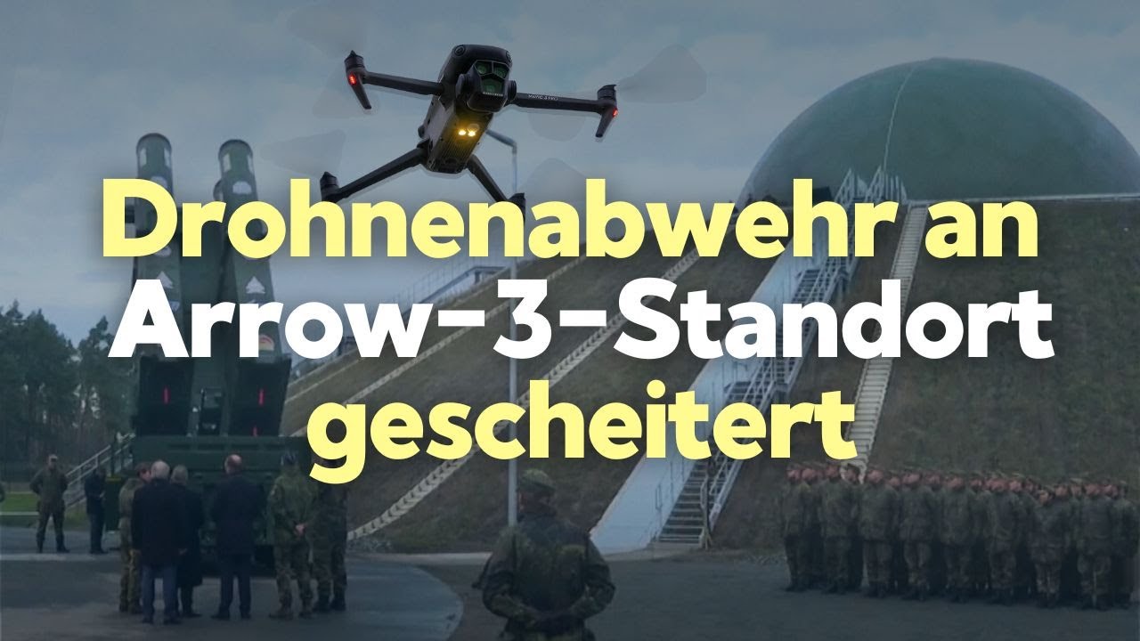 Verteidigungsministerium bestätigt Drohnenvorfall an Arrow-3-Standort
