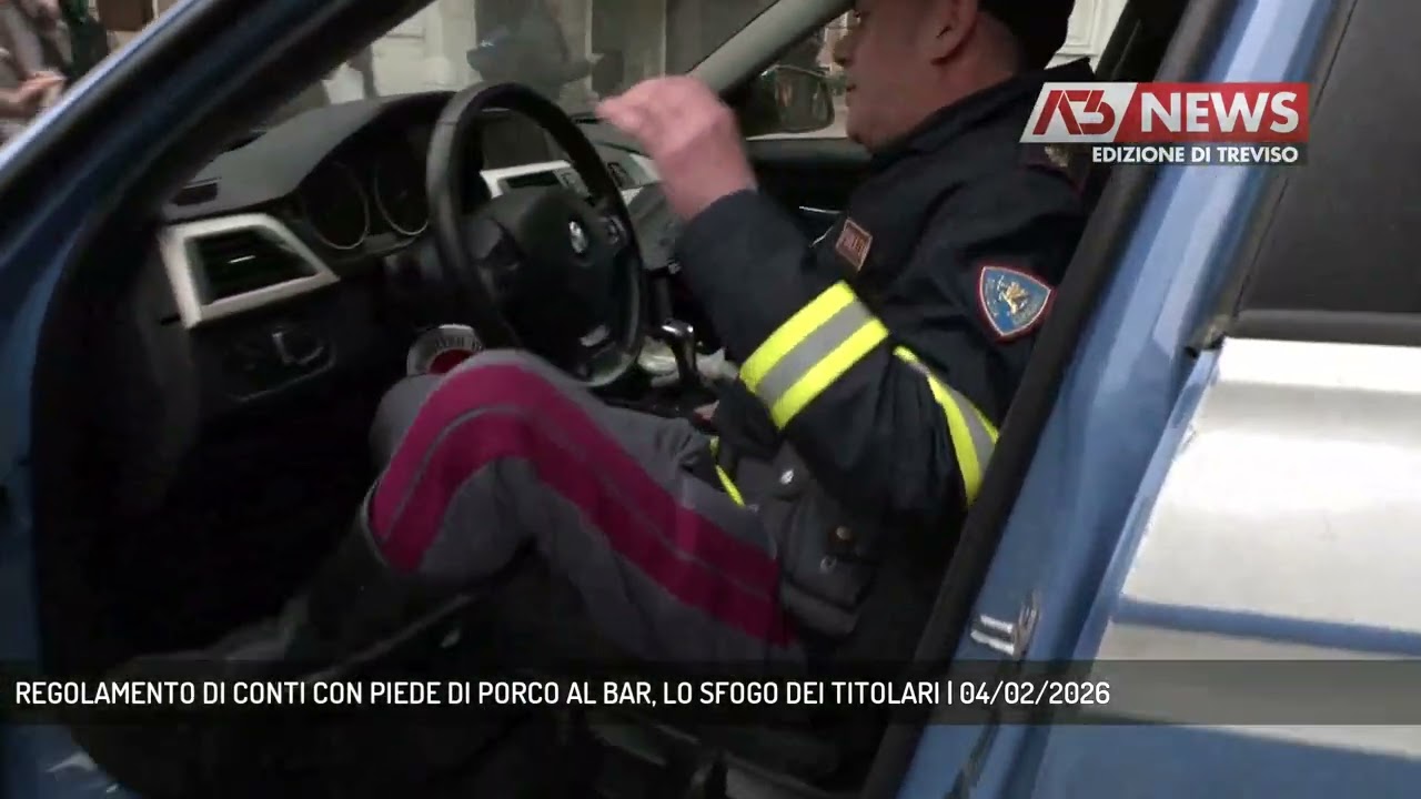 REGOLAMENTO DI CONTI CON PIEDE DI PORCO AL BAR, LO SFOGO DEI TITOLARI | 04/02/2026