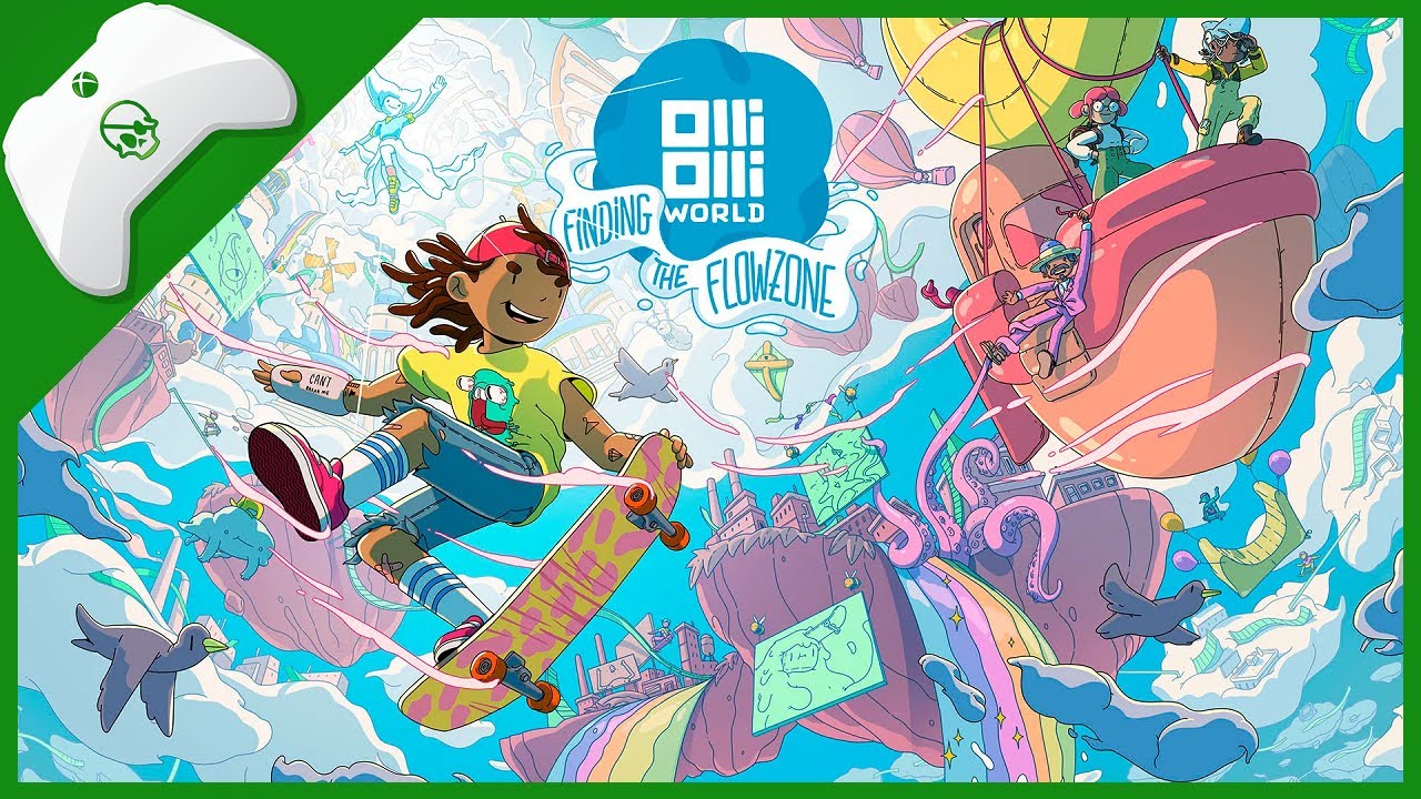 OlliOlli World: Finding the Flowzone DLC Review
